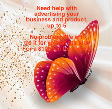 Load image into Gallery viewer, Need help getting your DBA, EIN in The US only or Advertisement of your name or 5 product