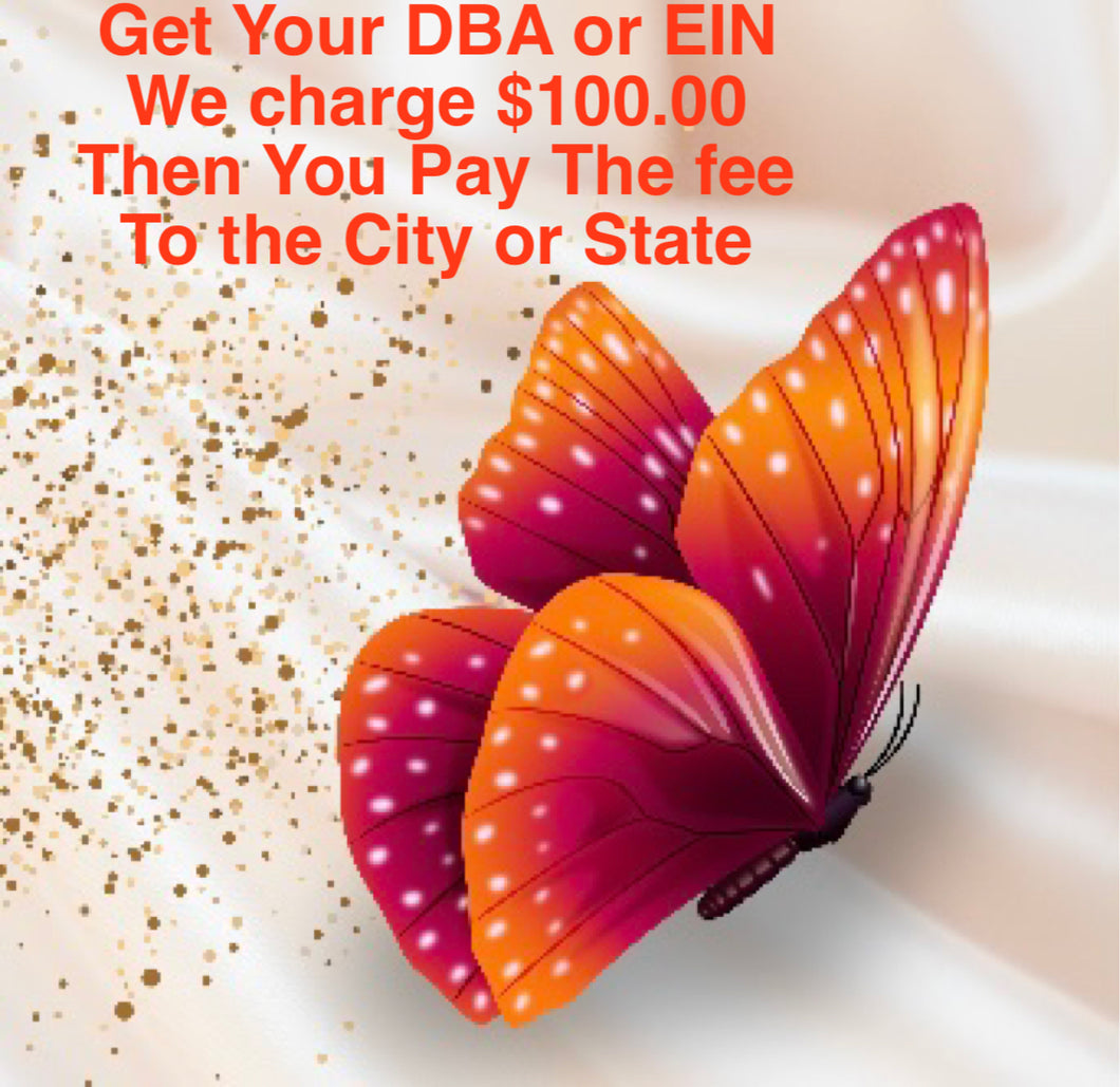 Need help getting your DBA, EIN in The US only or Advertisement of your name or 5 product