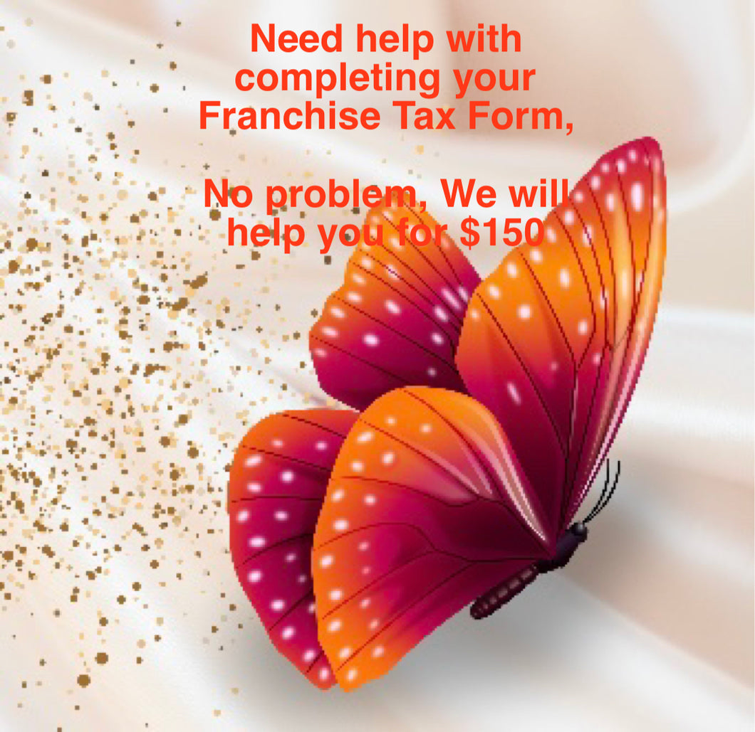 Need help with your Franchise Tax form in The US